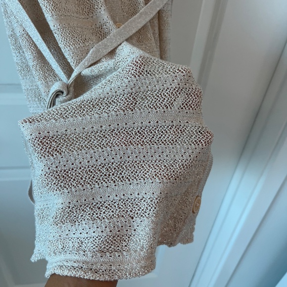 Zadig & Voltaire Marty Pointelle Knit Dress w/ 100% Silk Slip – XS - Picture 6 of 12